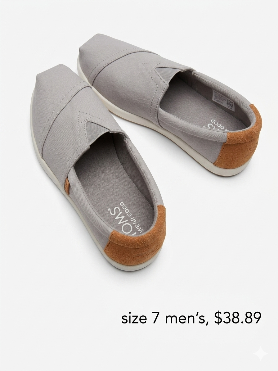 NEW TOM’S shoes size 7