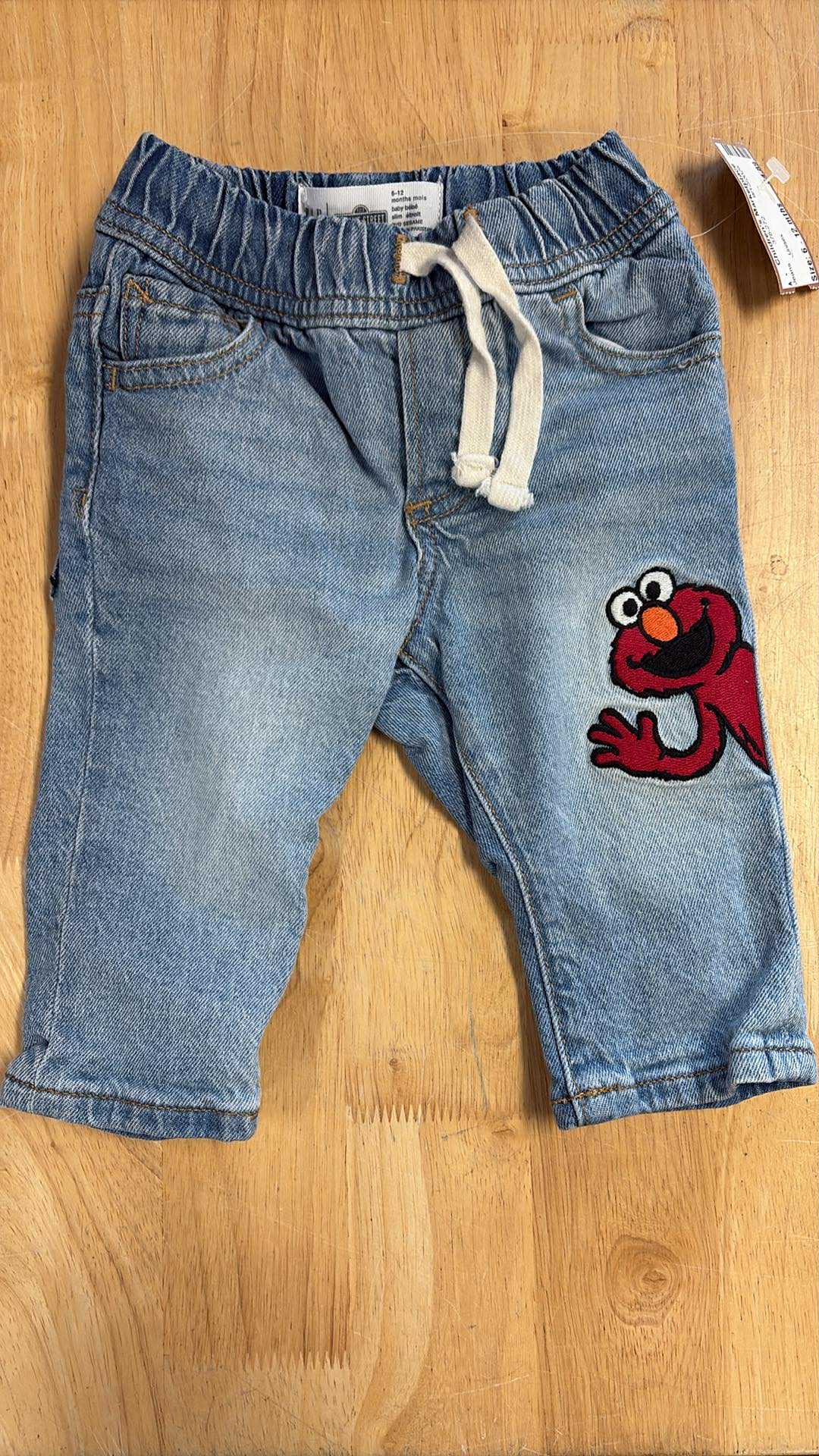 Baby Elmo Jeans 6-12 Months