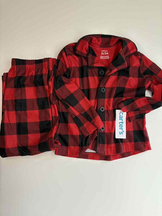 New Carters PJ Size 2