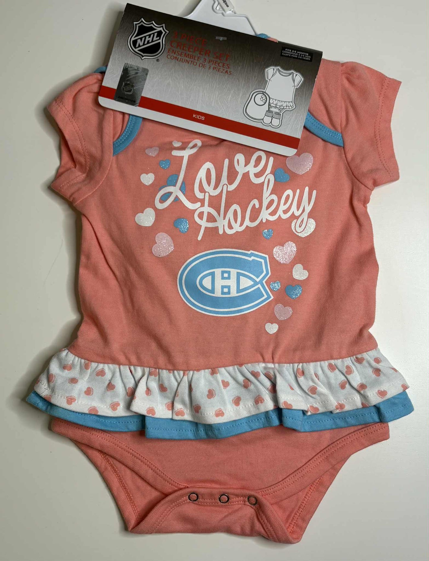Montreal Canadian Onesie New Size 0-3