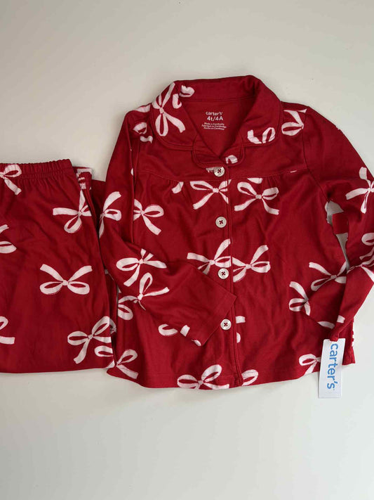 New Carters PJ set Size 4
